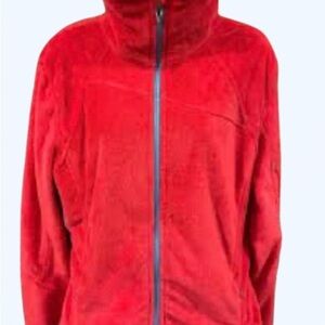 Spyder Vibrant Red Puffer Jacket